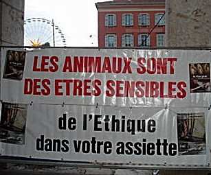 Manifestation à Nice